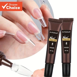 Cola Cristalina Para Nail Art 15g-Fórmula De Fixação Forte , Secagem Rápida E Vedação De Bordas Gel UV , Unhas Postiças em Oferta na Shopee