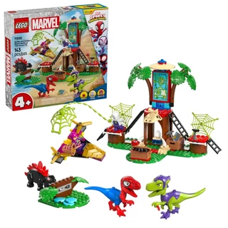 Lego Marvel Batalha De Raptor Do Spidey E Gobby Na Casa Da Árvore