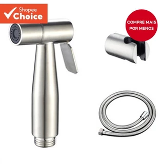 1 Conjunto De Pulverizador Portátil Para Bidê , Aço Inoxidável , Torneira Da Cozinha Do Banheiro , Chuveiro Higiênico ,