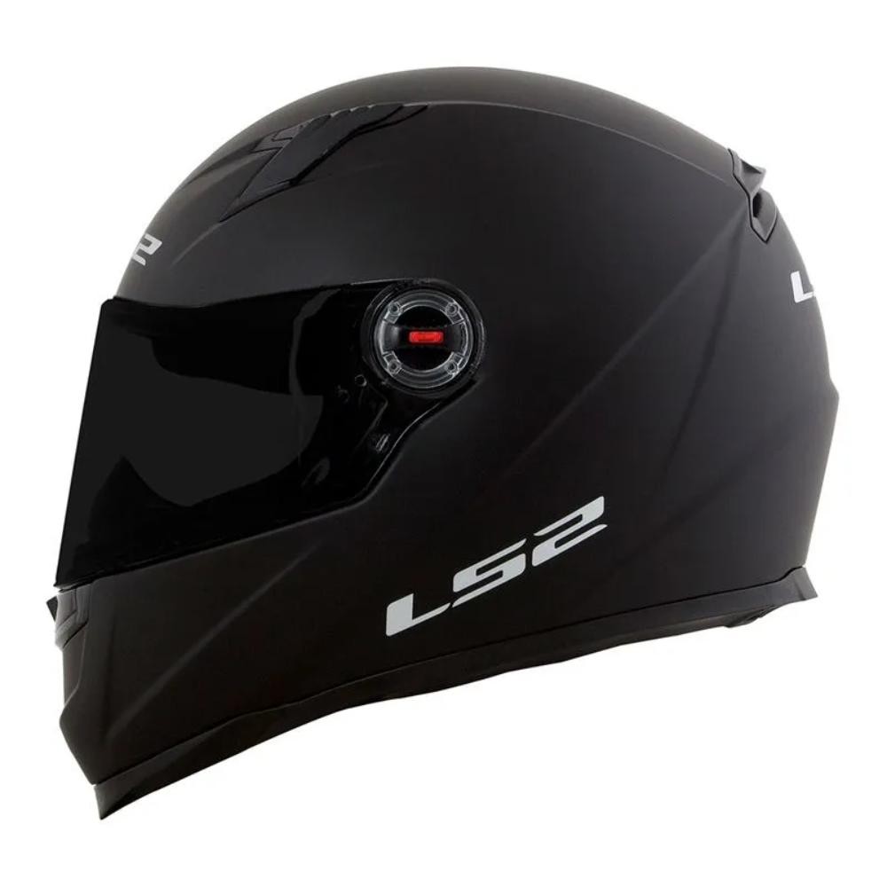 Capacete LS2 FF358 Monocolor Preto Fosco