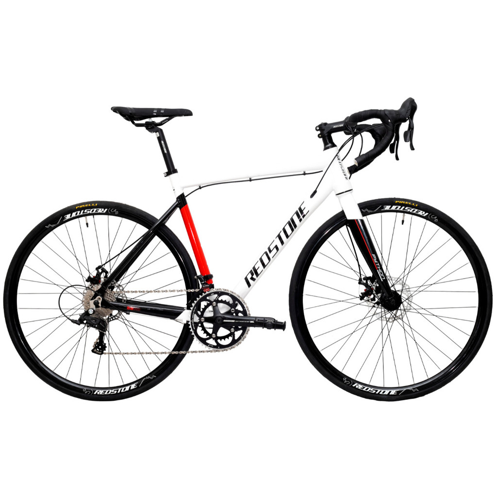 Bicicleta Aro 700 Redstone Python 2x9v 18 Velocidades Micronew Pedivela ...