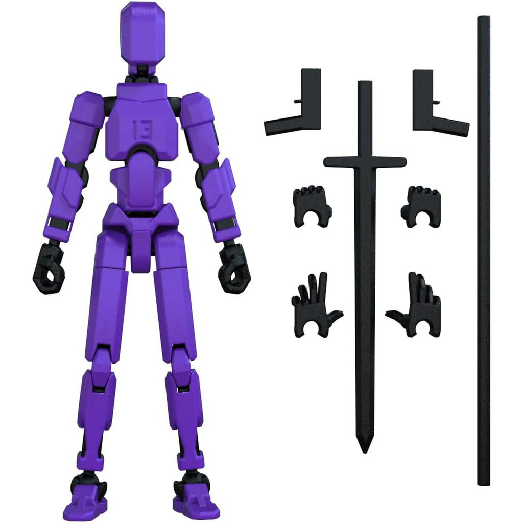 Boneco Dummy 13 - Multi Articulado + Pac De Armas Roxo | Shopee Brasil