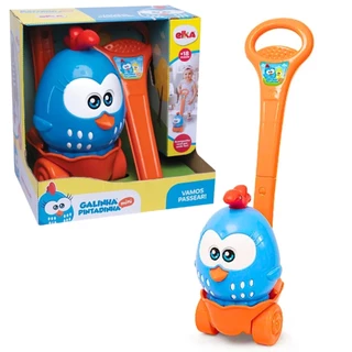 Boneca Galinha Pintadinha Vamos Passear  Infantil 1303 Elka