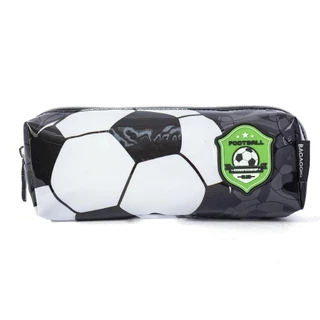 Estojo Escolar Masculino Futebol Preto