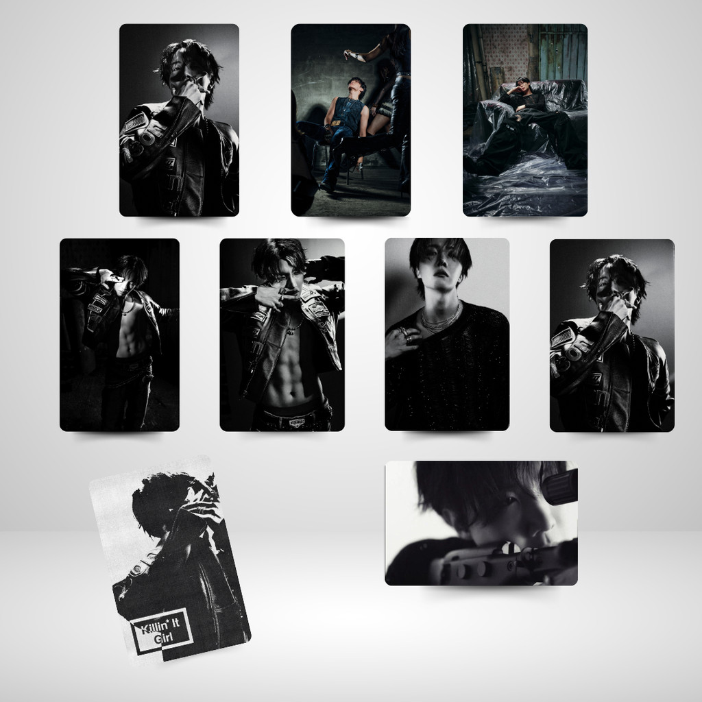 Photocard J-Hope Killin' It Girls – 8 Unidades Frente e Verso BTS