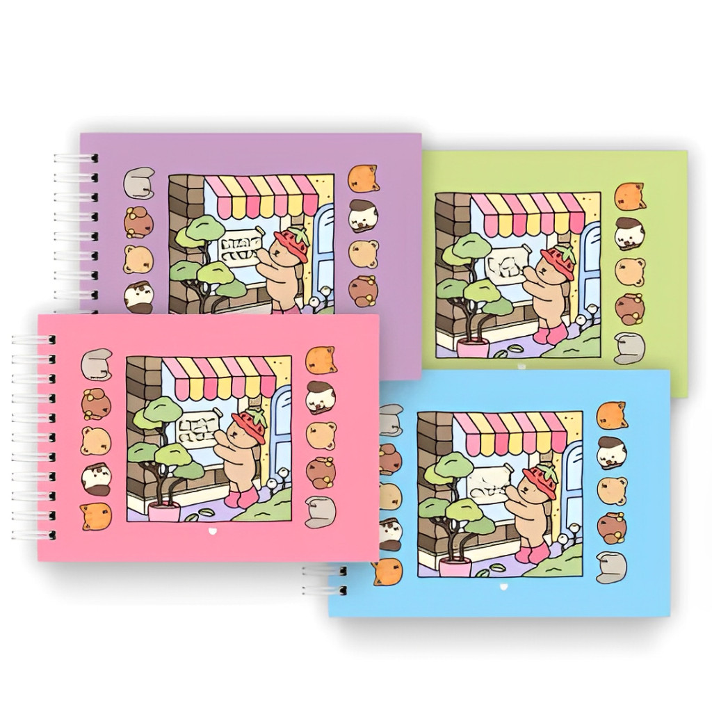 Livro De Colorir Bobbie Goods Capa Dura 50 Páginas