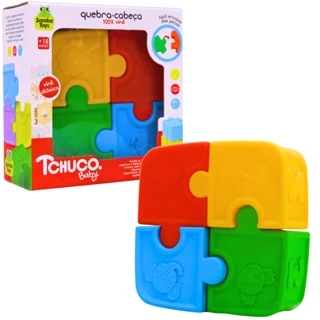 Brinquedo Infantil Quebra-cabeça de Encaixe 0280 Samba Toys