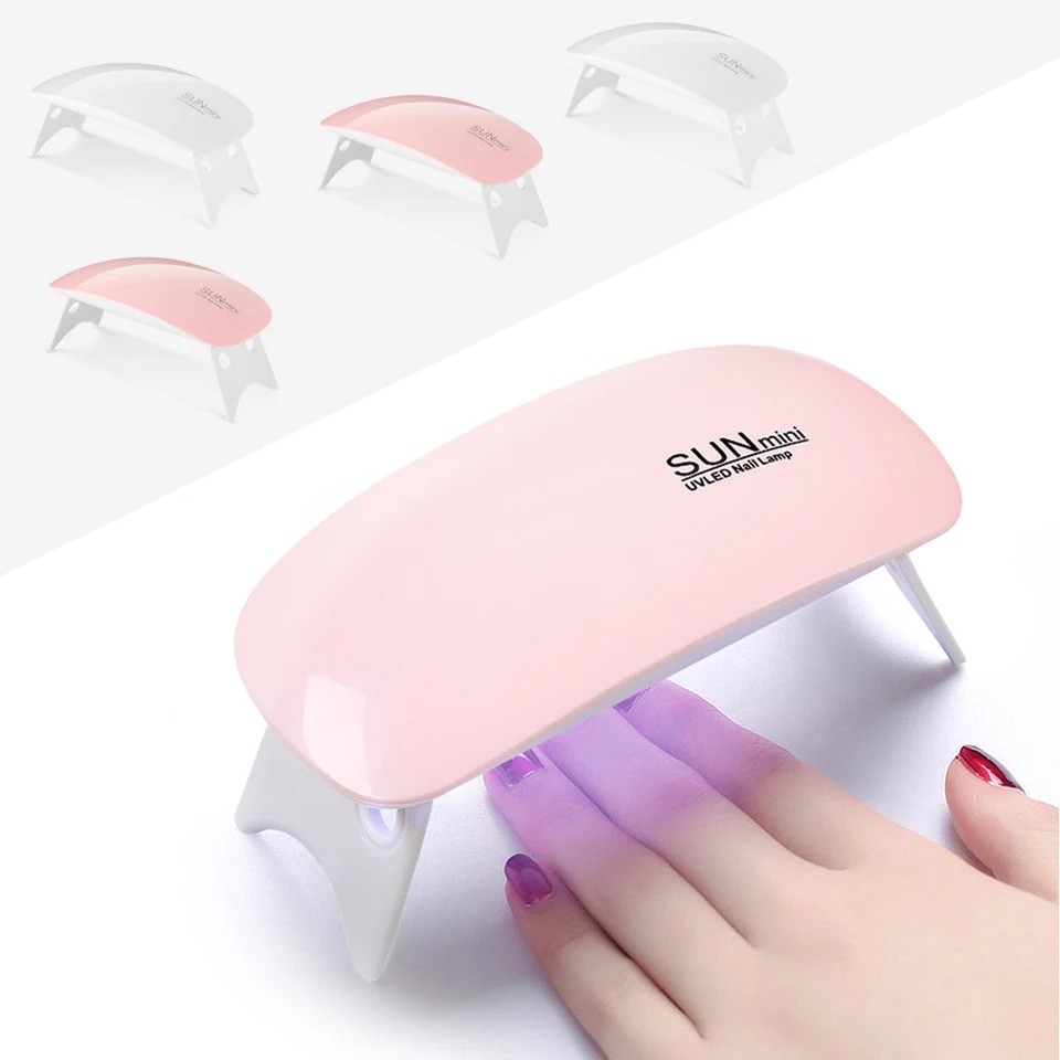 Cabine para Unha Gel Acrílica Sun Mini Plus Luz Led e Uv 24w | Shopee ...