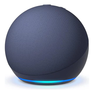 Echo Dot 5a Geração Com Alexa Smart Speaker Som Potente Cor Azul Marinho