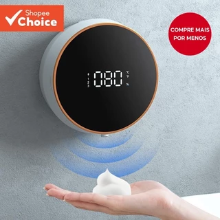 Máquina Inteligente de Lavar as Mãos com Espuma, Dispensador de Sabão 300ml Sensor de Movimento