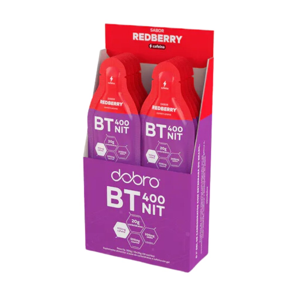 BT 400 Nitrato Gel 10un de 30g Sabor Redberry - Dobro | Shopee Brasil