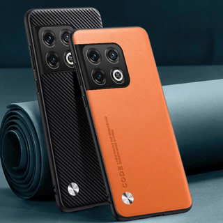 Capa Luxuosa De Couro PU Para OnePlus 10 Pro 10T 5G , Traseira De Silicone Com Proteção Total One Plus 10T Ace