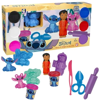 Brinquedo Lilo & Stitch E Amigos Da Massinha 2900 Cotiplás