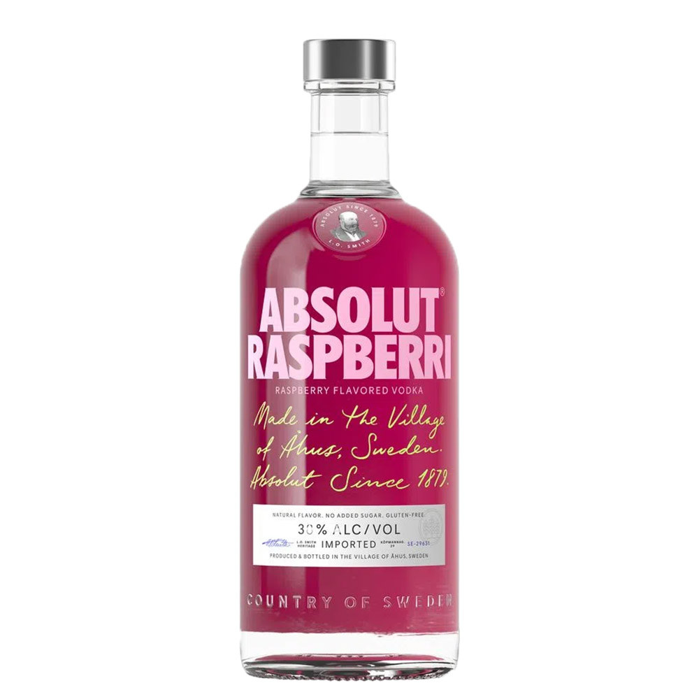VODKA ABSOLUT RASPBERRY 750ML | Shopee Brasil