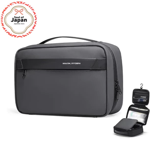 [MARK RYDEN] Versatile Travel Pouch - Hanging Toiletry Bag for Men, Waterproof Gadget Organizer, Compact Storage Case fo