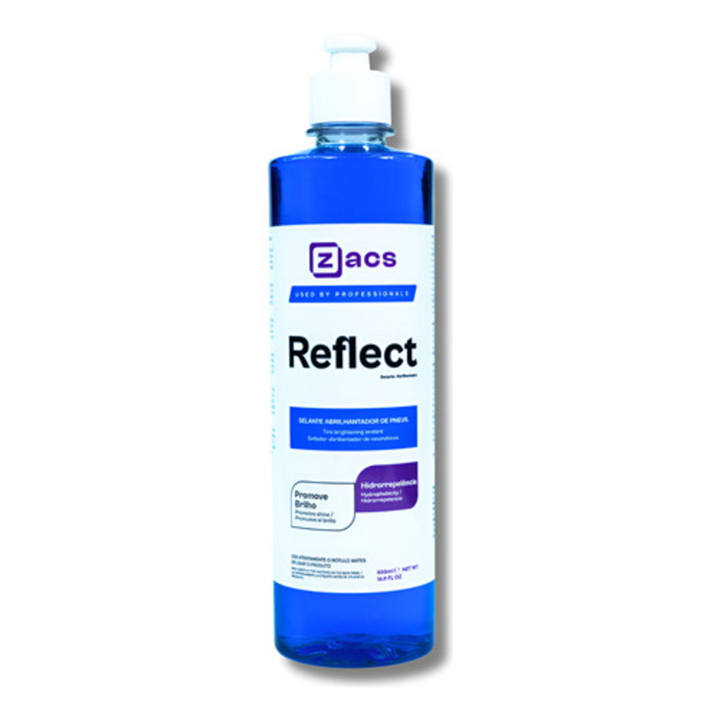 Reflect Zacs Selante Abrilhantador Pretinho Para Pneu 500ml