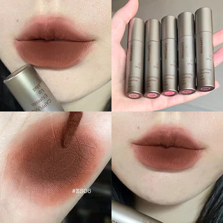 CAPPUVINI Espresso Coffee Lip Glaze Veludo De Longa Duração Fosco Macio Matiz Labial À Prova D'água em Oferta na Shopee