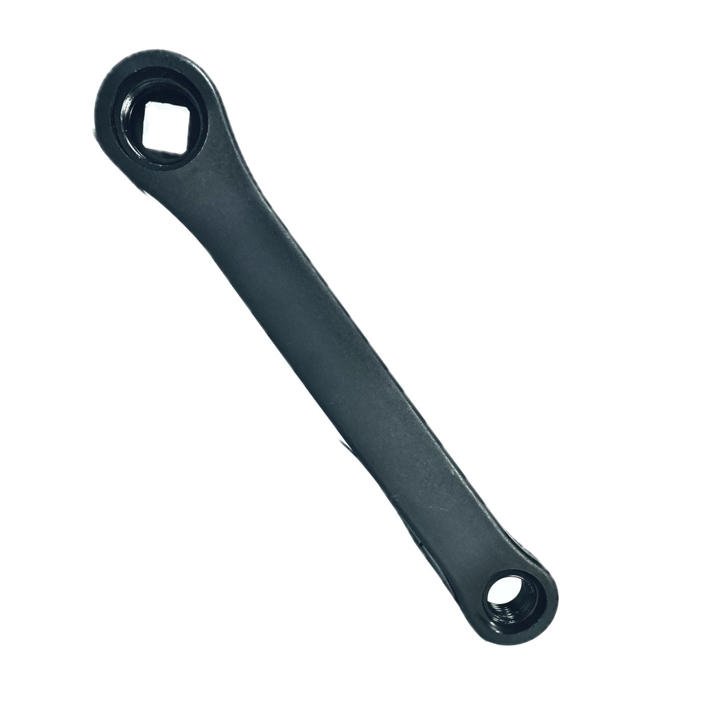 PEDIVELA ESQUERDO AÇO ENCAPADO PRETO LONG 170MM