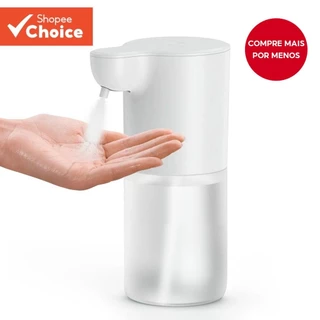 Dispensador Inteligente de Sabão Automático Lavagem de Mãos USB Carregamento Espuma Indução Líquida