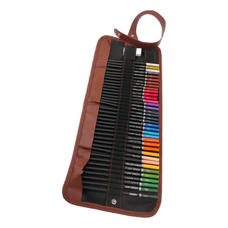Kit Estojo Lápis Desenho Arte Grafite 39 Pcs Profissional