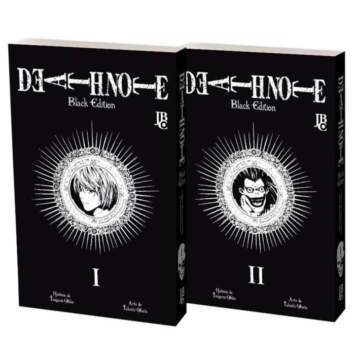 Kit Death Note - Black Edition - 2 volumes de Tsugumi Ohba | Shopee Brasil