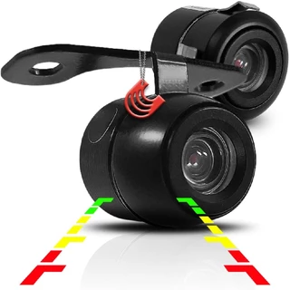 Camera de Ré Para Multimidia Universal Traseira Embutida e Borboleta com Linhas Guia Fixas em Oferta na Shopee