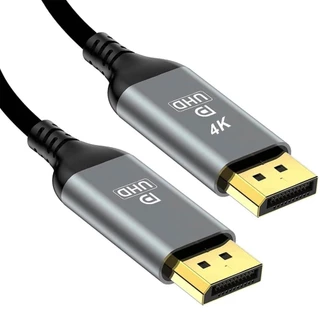Cabo Displayport Blindado Ultra Hd 4k 60hz 2k 1080p 144hz 3 metros