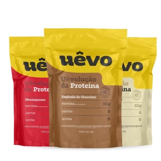 Albumina Proteína da Clara do Ovo Uêvolução da Proteína 1kg Uêvo
