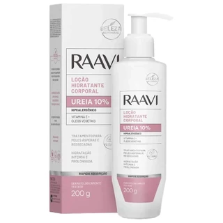 Raavi Loção Hidratante Corporal Spa Care Ureia 10% 200g