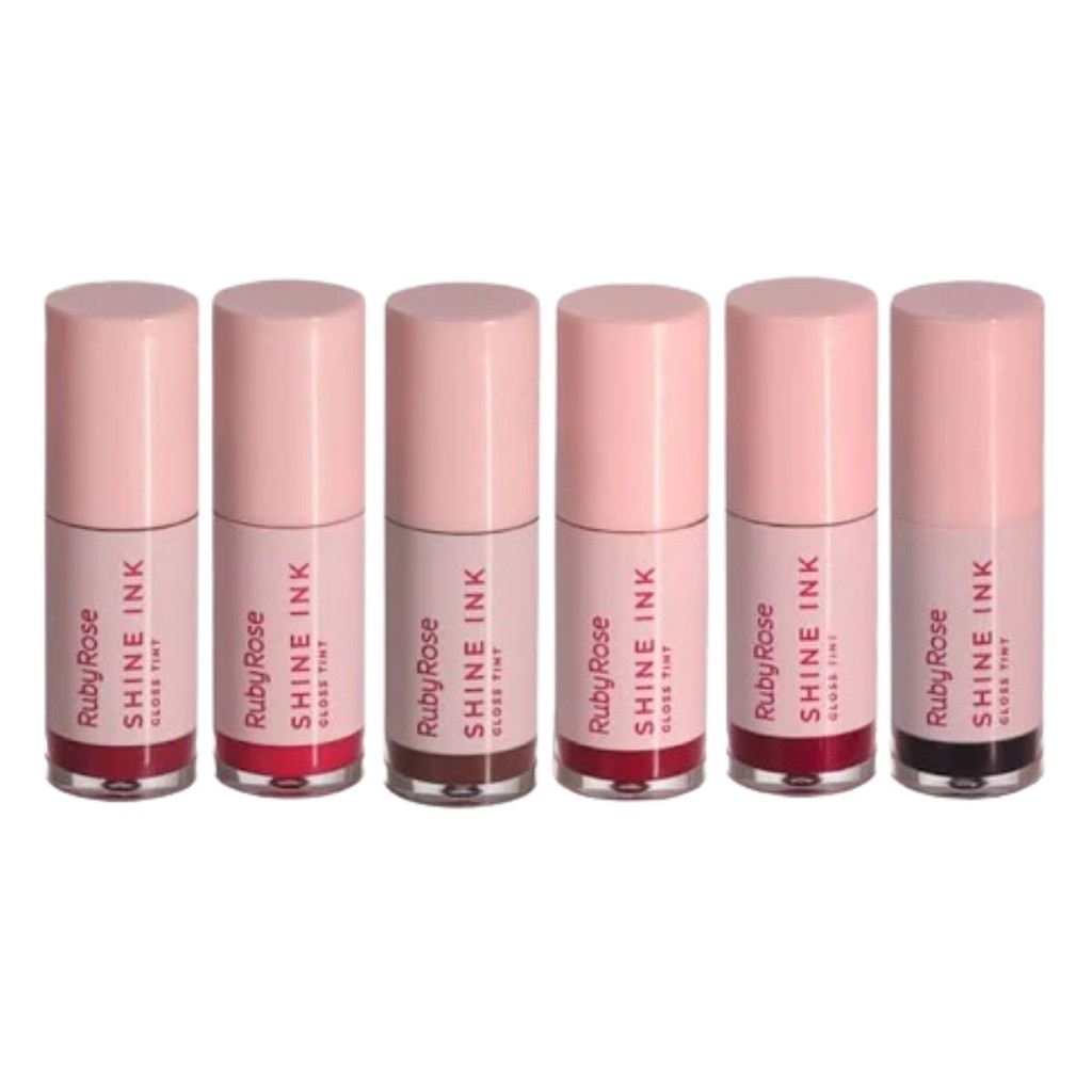 Gloss Labial Tint Shine INK Ruby Rose | Shopee Brasil