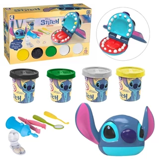 Brinquedo Massinha de Modelar Disney Stitch Dentista 2898 - Cotiplás