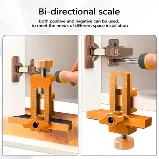 Posicionador De Instalação De Porta De Armário , Gabarito De Montagem Para Portas Ferramenta De Posicionamento Facilment