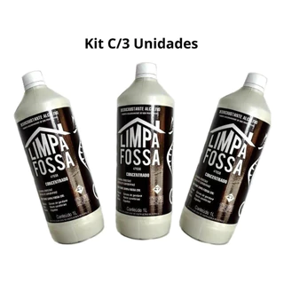 Limpa Fossa Concentrado 3 L Dissolve Gordura E Crosta Etaniz