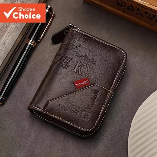 Carteira De Couro PU Vintage Porta-Cartões Fino Com 11 Slots RFID Bloqueando Presente Retrô Para Homens E Mulheres ​ em Oferta na Shopee