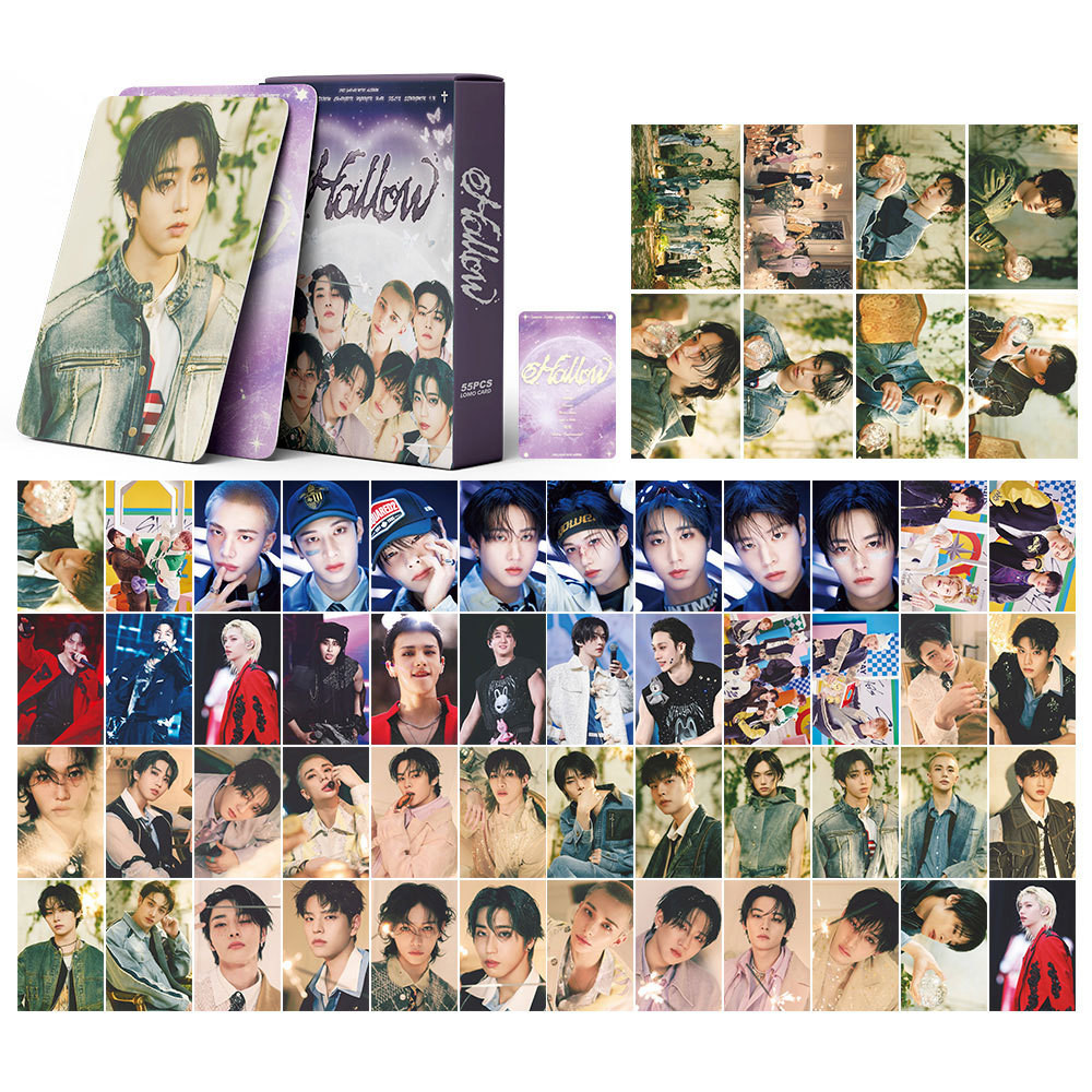 55pcs STRAY KIDS SKZ HOP Lomo Cartões Perder My Breath TOY WORLD
