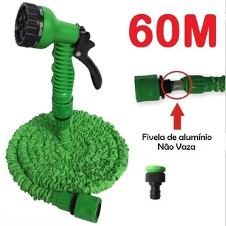 Mangueira Mágica Original 60 Metros Flexível Expansível Para Jardim