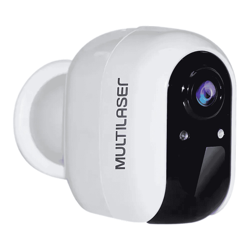 Câmera Inteligente Multilaser Full Hd Wi-fi Liv - Se227 Cor Branco ...