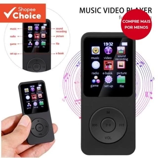 O Mais Novo Leitor De MP3 Player Bluetooth 5.0 HIFI Sport Music Speakers MP4 Media FM Rádio Gravador De Voz Ebook