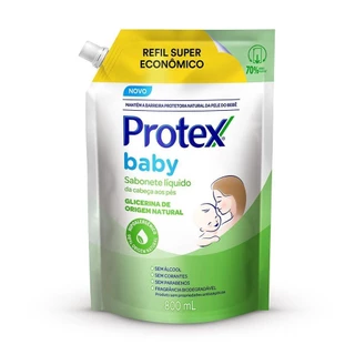 Sabonete Líquido Para Bebês Protex Baby Glicerina Natural 800ml em Oferta na Shopee