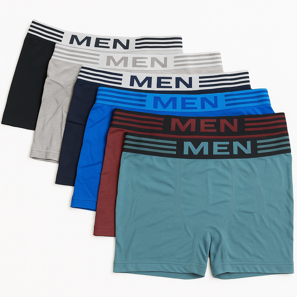Kit 10 Cuecas Boxers Masculina Juvenil Microfibra Sem Costura Boa ...