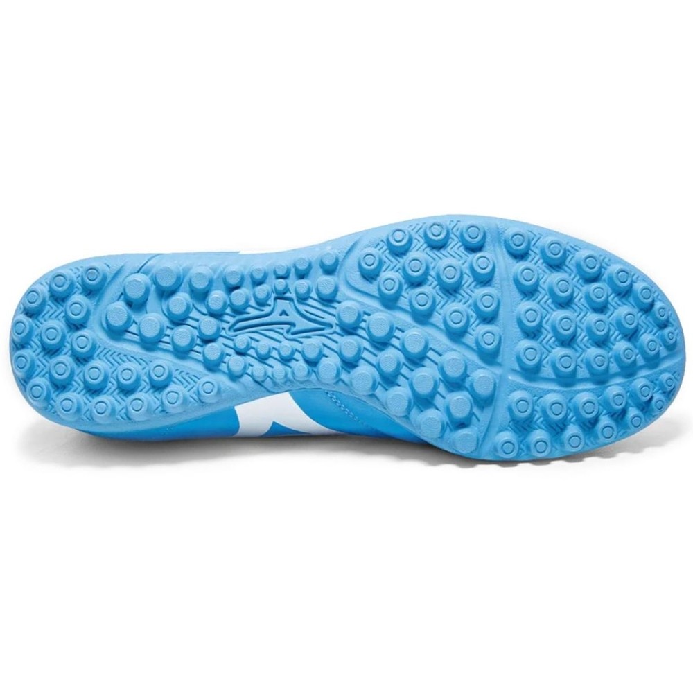 Chuteira Society Mizuno Morelia Club Unissex - Azul Claro e Branco