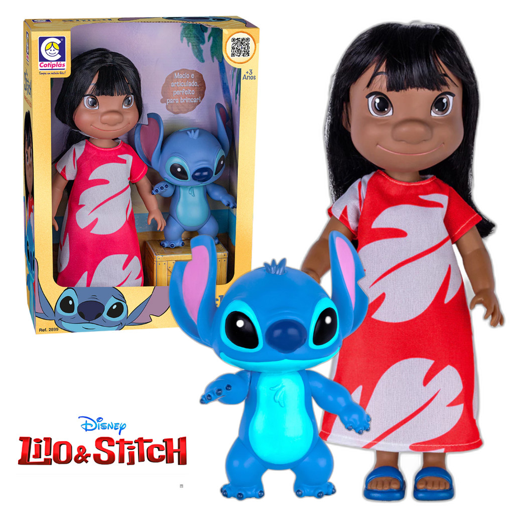 Boneca Lilo e Stitch Articulado Licenciado Disney Original | Shopee Brasil