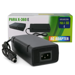 Fonte Compatível Xbox 360 Super Slim Bivolt 1 Pino 110/220v