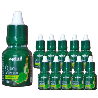 12 Óleo De Menta Natural Apinil - Com ação refrescante em Oferta na Shopee