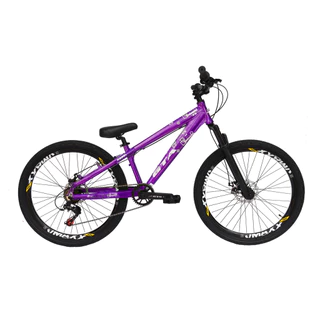 Bicicleta 26 GTA Rebel Freeride 7v Single Freio Disco Mec Susp 80mm - Violeta em Oferta na Shopee
