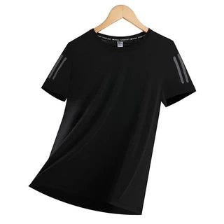 KIT 1 - 3 Camiseta Básica de Manga Curta para Exercícios de Verão Feminina  Listras Refletivas Frescas, Seda Gelada em Oferta na Shopee