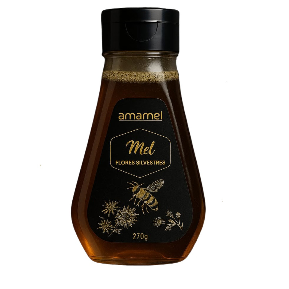 AmaMel Mel de Abelha Silvestre 270 g – Pura Doçura da Natureza | Shopee ...