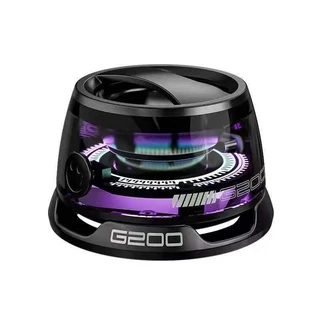 Caixa De Som LED Bluetooth Portátil LED RGB Mini Magnética Prova D'água