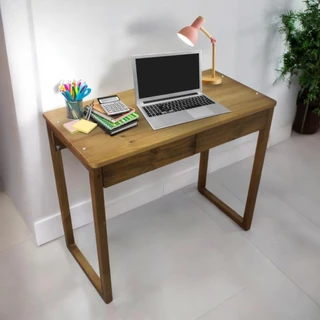 Mesa Escrivaninha de Estudo Com Gaveta Trabalho Escritorio Home Office
