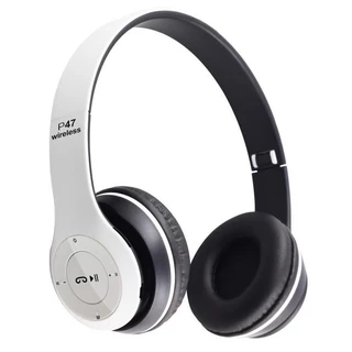 Fone de Ouvido Bluetooth P47 com Redução de Ruído Ativa para Chamaradas Claras